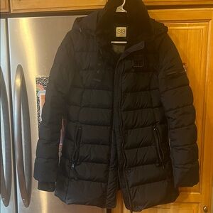 S13 New York Black Puffer Jacket